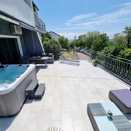 Rigo House With Private Pool, Jacuzzi And Sauna * Jadranovo